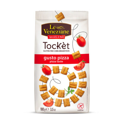 Tocket - bezglutenowa przekąska o smaku pizzy, 100g