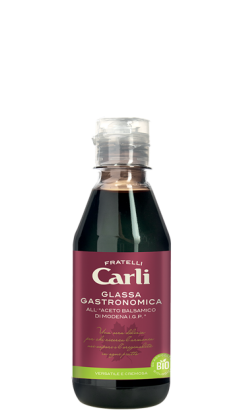 Glazura z octu balsamicznego MODENA IGP BIO 250ml, Carli