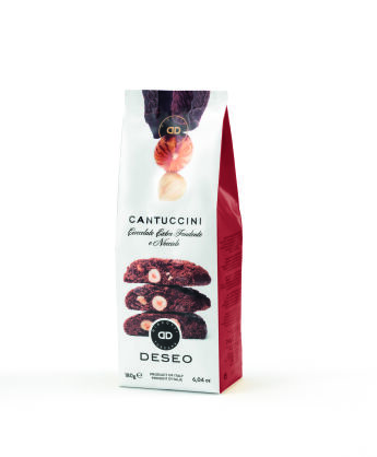 Cantuccini Gorzka Czekolada i Orzechy Laskowe, 180g