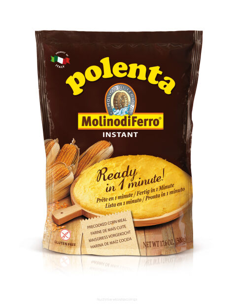 Polenta - bezglutenowa kaszka kukurydziana instant, 360g