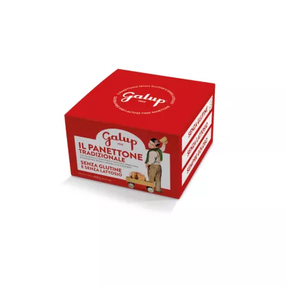 Panettone Tradycyjne "Gran Galup" Bez Glutenu i Laktozy, 400g