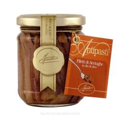Fileciki z anchois w oliwie z oliwek - 80g