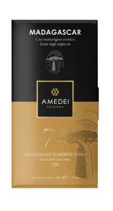 CRU Madagascar - czekolada Amedei ciemna 72%, 50g