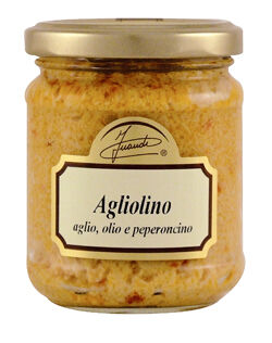 Agliolino - Pikantny sos czosnkowy z peperoncino i oliwą 180g
