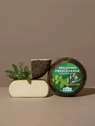 Pecorino Frescovedre - owczy ser dojrzew. z ziołami, cała forma, ok. 1.616 g