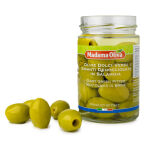 Oliwki zielone Olbrzymie, bez pestek, w zalewie, 300g
