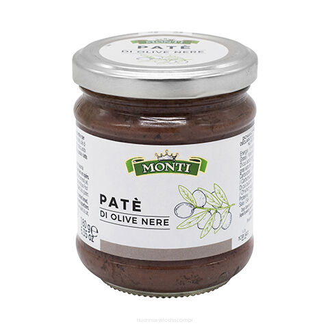 Krem z czarnych oliwek bezglutenowy 180g