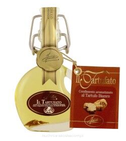 Włoska oliwa truflowa z białą truflą Inaudi 40 ml