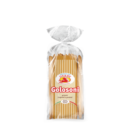 Grissini "Golosoni" klasyczne, Derby, 200g