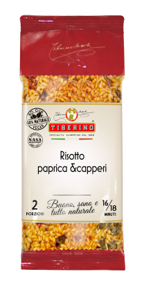 Risotto Carnaroli z papryką i kaparami, 200g