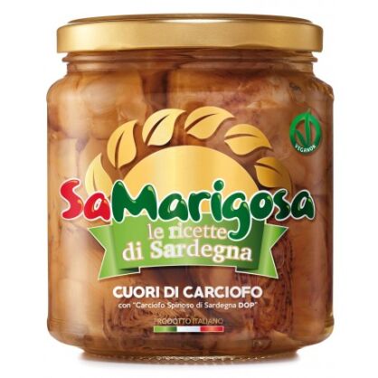 Serca karczochów sardyńskich w oleju słonecz., 280g