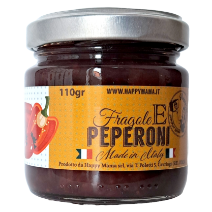 Konfitura z truskawek i papryki 110g