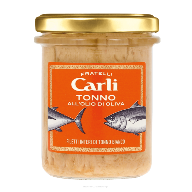 Tuńczyk Biały w oliwie z oliwek, Carli 190 g