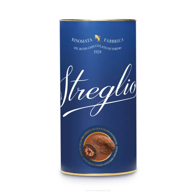 Ziarna kakaowca w czekoladzie, Streglio, 100g
