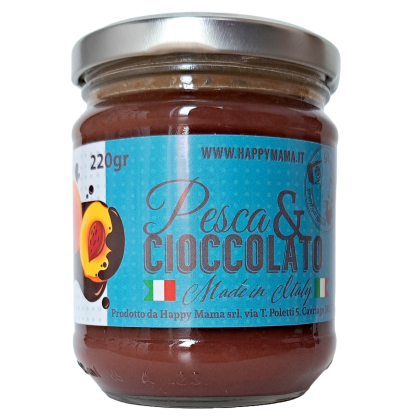 Konfitura brzoskwinie i czekolada 220g