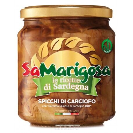 Karczochy sardyńskie Spinoso DOP krojone, 280g