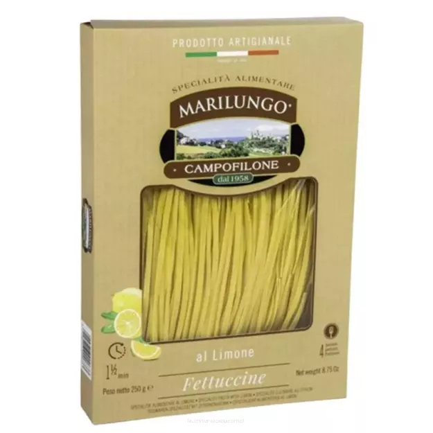 Fettucine jajeczne cytrynowe Campofilone, 250g