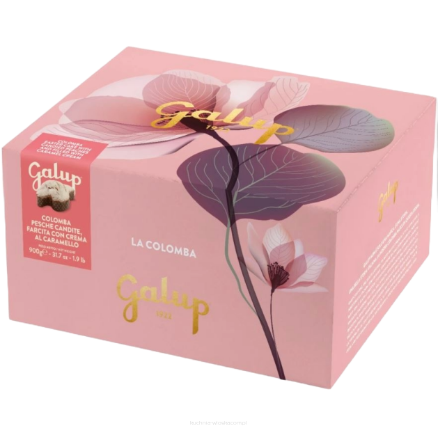Colomba Brzoskwinia Kandyzowana i Słony Karmel, Galup, 900g