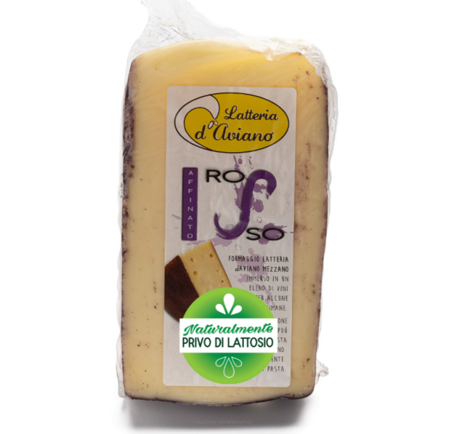 Affinato Rosso - ser dojrzewający w winie czerwonym 280g +/- 15g