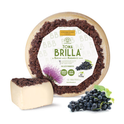 Ser "Toma Brilla" z winem, z podpuszczką roślinną, 2,512 g