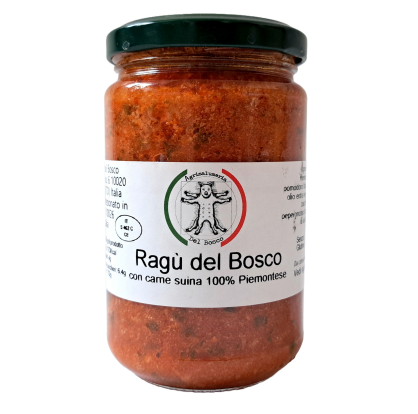 Sos Ragu' del Bosco - gotowy sos do makaronu z piemoncką wieprzowiną 300g