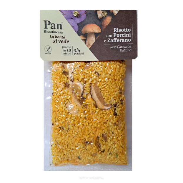 Risotto z borowikami i szafranem, 300g
