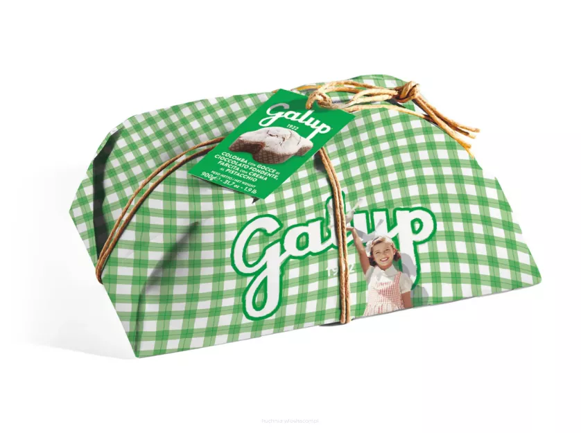 Babka Colomba z Kremem Pistacjowym 900g Galup