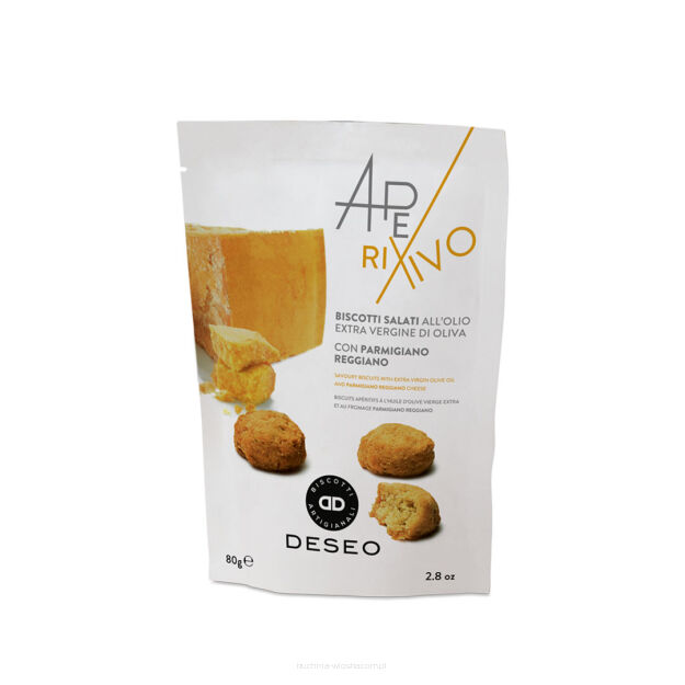 Wytrawne ciasteczka z Parmigiano Reggiano, 80g
